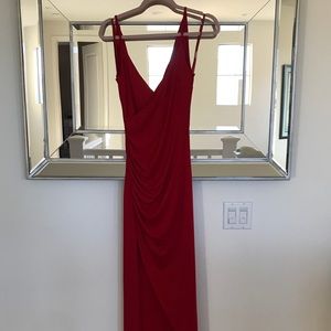 Hello Molly- Long bodycon drsss with slit